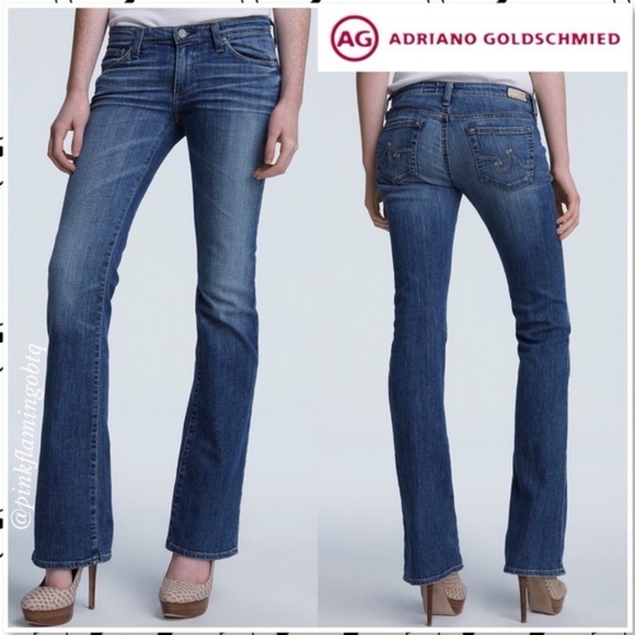 Ag Adriano Goldschmied Denim - AG the Angel bootcut jeans medium wash size 28